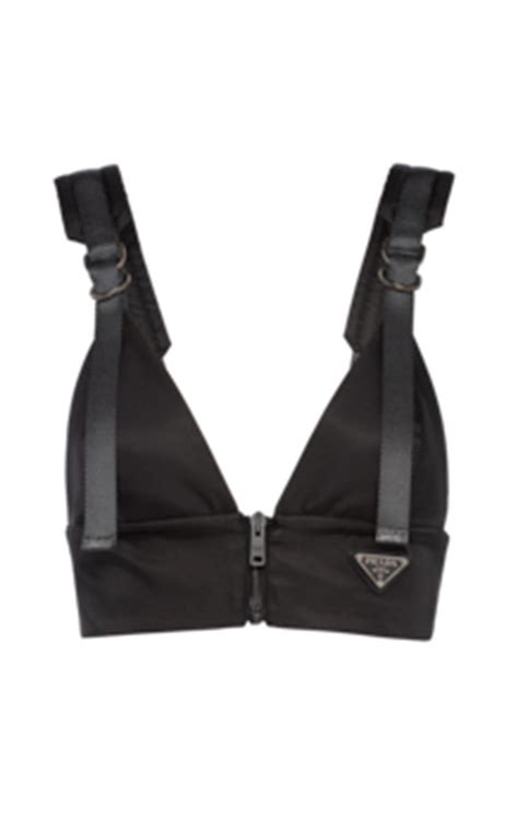 prada re nylon bralette|nylon gabardine Prada.